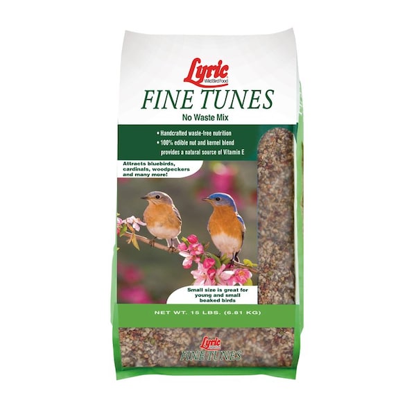 Lyric Lyric Fine Tunes Assorted Species Peanut Pieces Wild Bird Food 15 lb 26-47410 - main